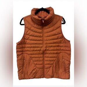 Lululemon Athletica Canton Orange Relaxed Fit Vest in size 12